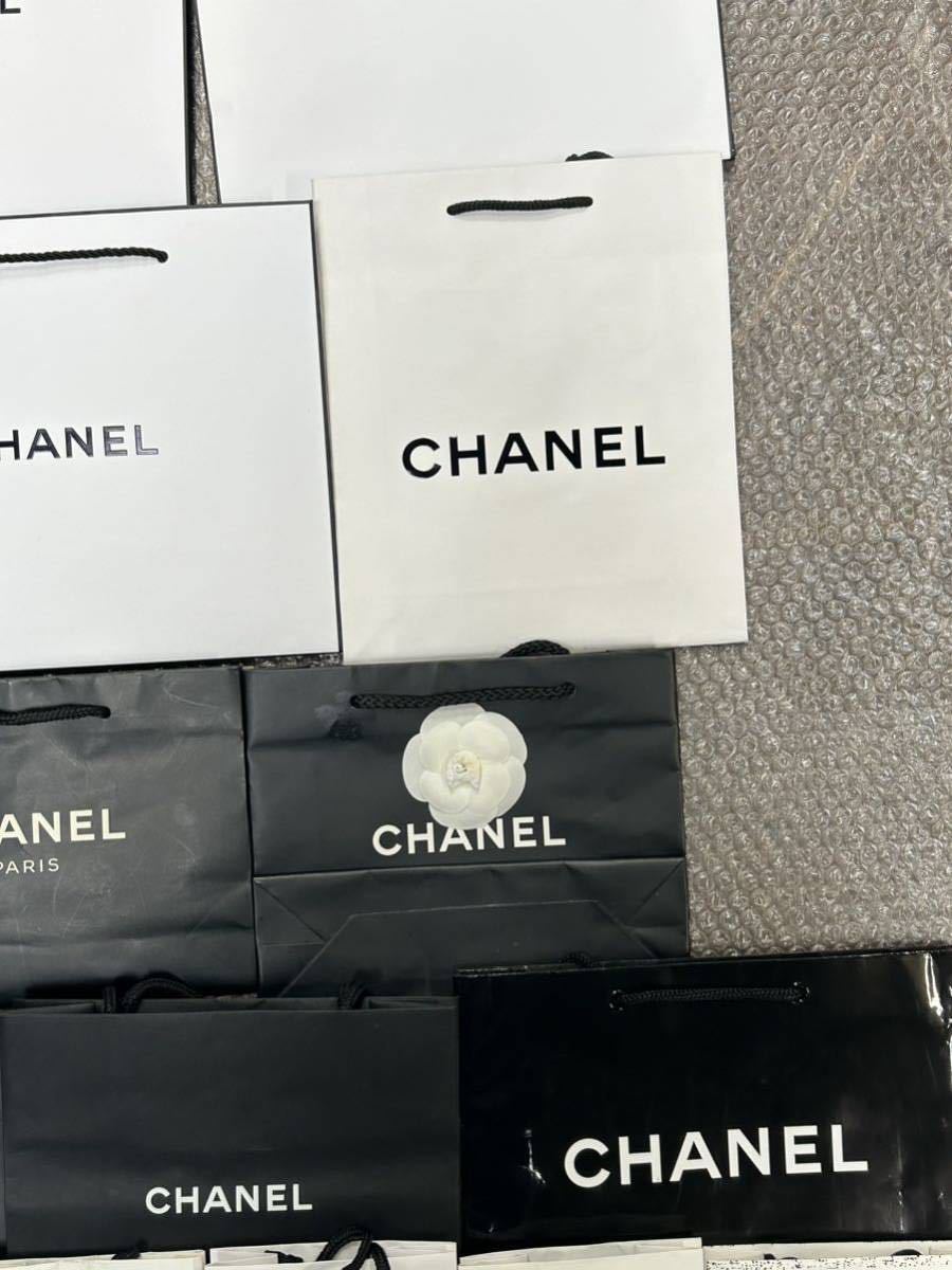 【た-2-100】100円スタート CHANEL シャネル ショッパー 紙袋 手提げ袋 保存袋 大量まとめ_画像8