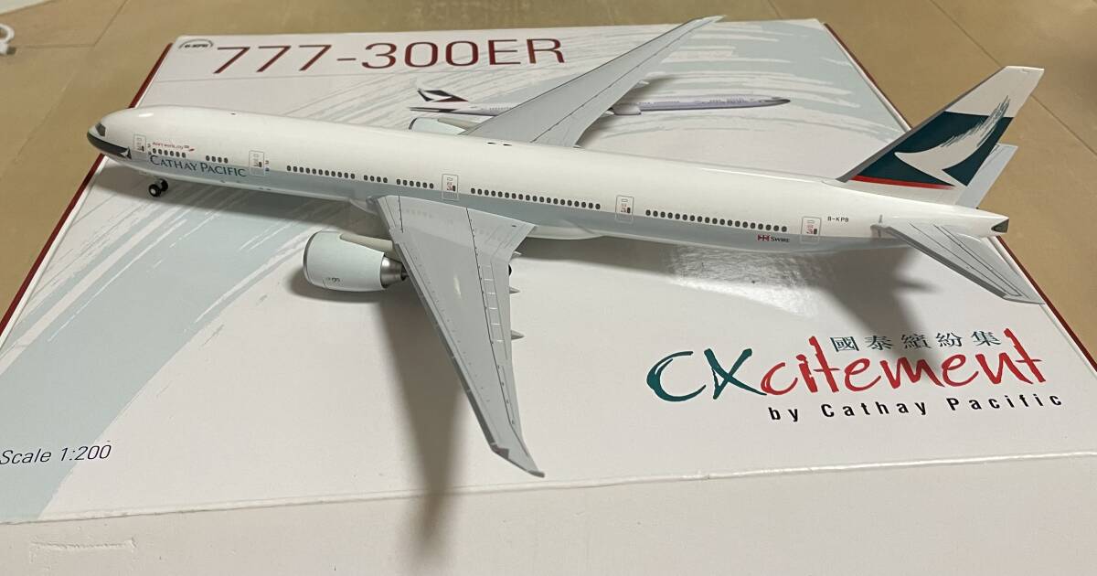 キャセイパシフィック航空 『 B777-300ER 』1/200 モデル キャセイパシフィック航空 『 B777-300ER 』1/200 モデル