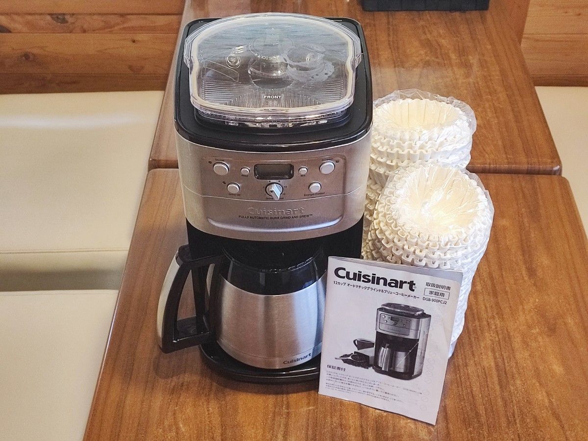 クイジナート 全自動 コーヒーメーカー 12カップ DGB-900PCJ2 クイジナート 全自動 コーヒーメーカー 12カップ DGB-900PCJ2