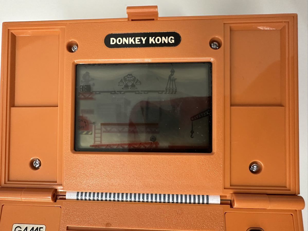 動作品 電子LSI ゲーム&ウォッチ ドンキーコング DONKEY KONG DK-52 マルチスクリーン GAME & WATCH 任天堂 Nintendo_画像8