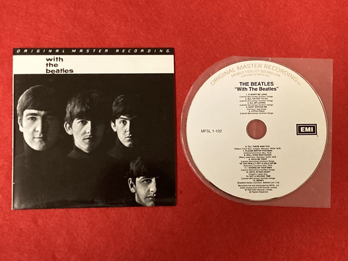 高音質CD MFSLマスター盤 with the BEATLES Original Master Recording: Mobile Fidelity Sound Lab ビートルズ MFSL1-102 紙ジャケ_画像1