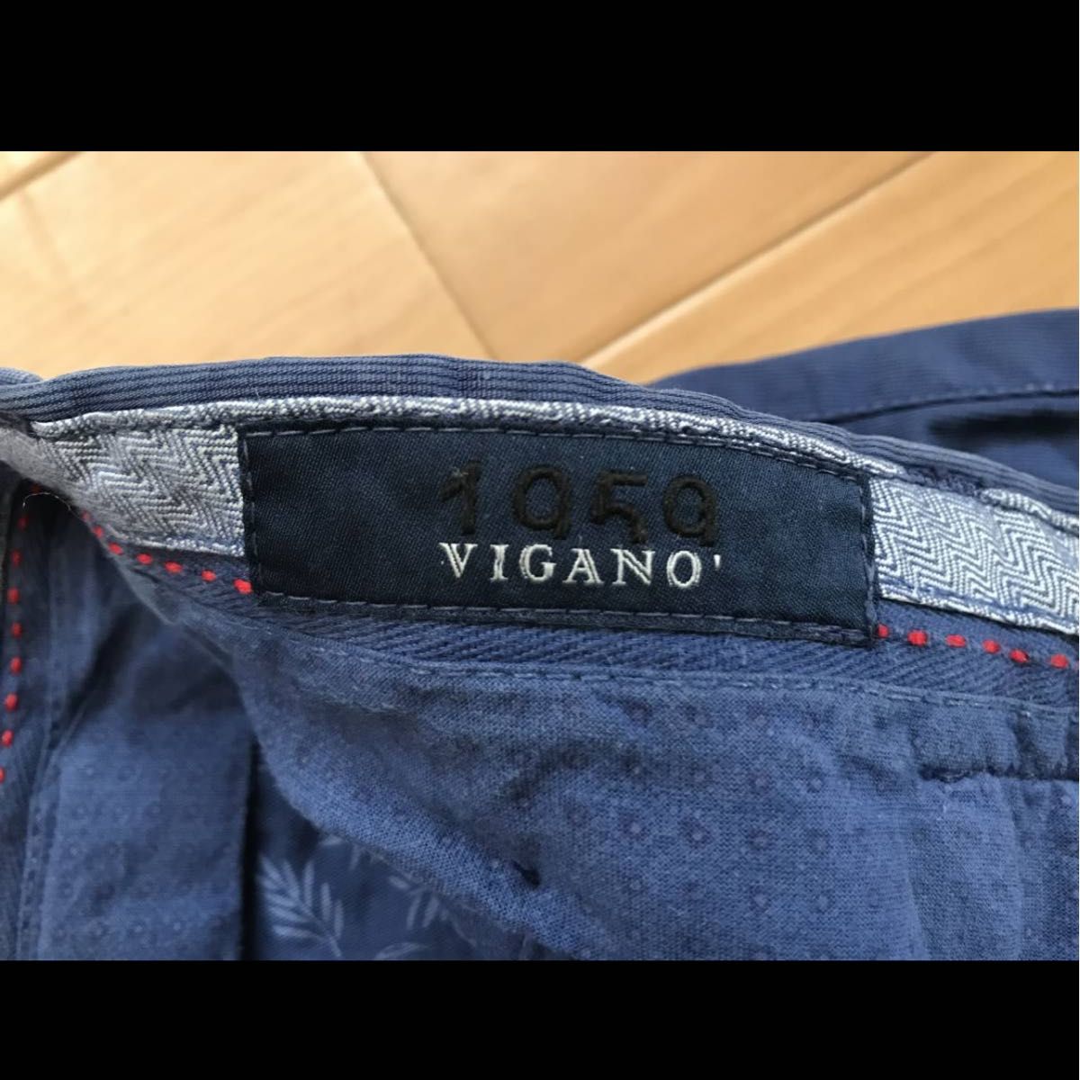 quarantotto × 1959 VIGANO イタリア製　ヴィガーノ メンズ コットンストレッチパンツ size 48