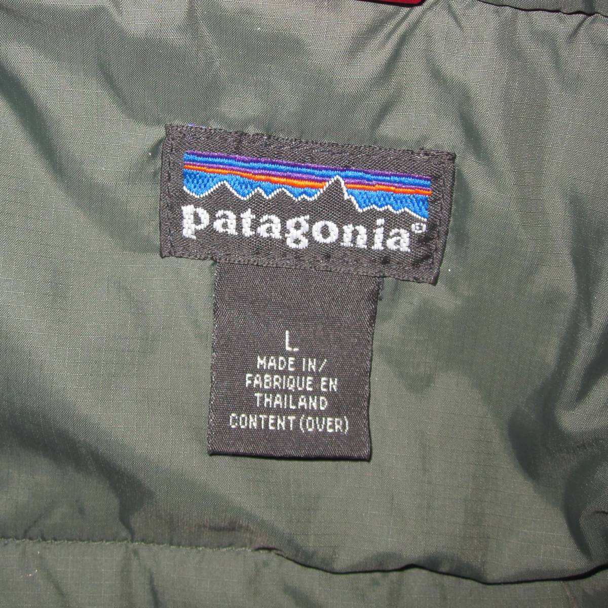 ☆ パタゴニア パフボール ベスト（L）FIRE 2001年 /patagonia puffball / 90s / vintage / mars / ビンテージ _画像3