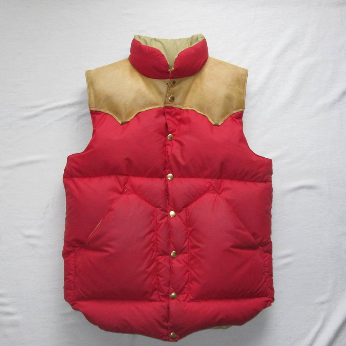 * 70s Vintage Rocky mountain down vest (38) / original / vintage / Vintage 1970s