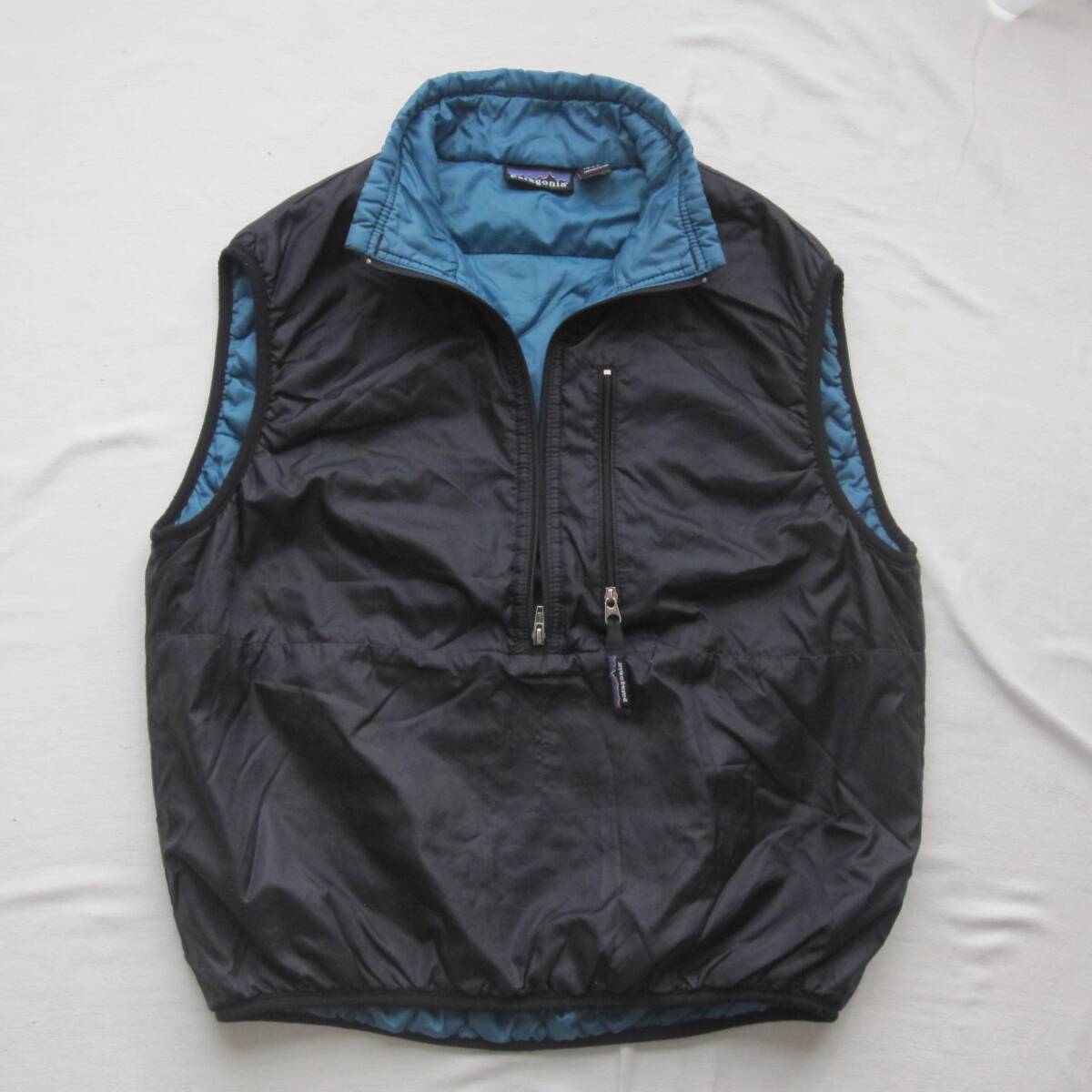 ☆90s パタゴニア パフボール ベスト（S）黒 1998 /patagonia puffball / 90s / vintage / mars / ビンテージ / ダスパーカーの画像2