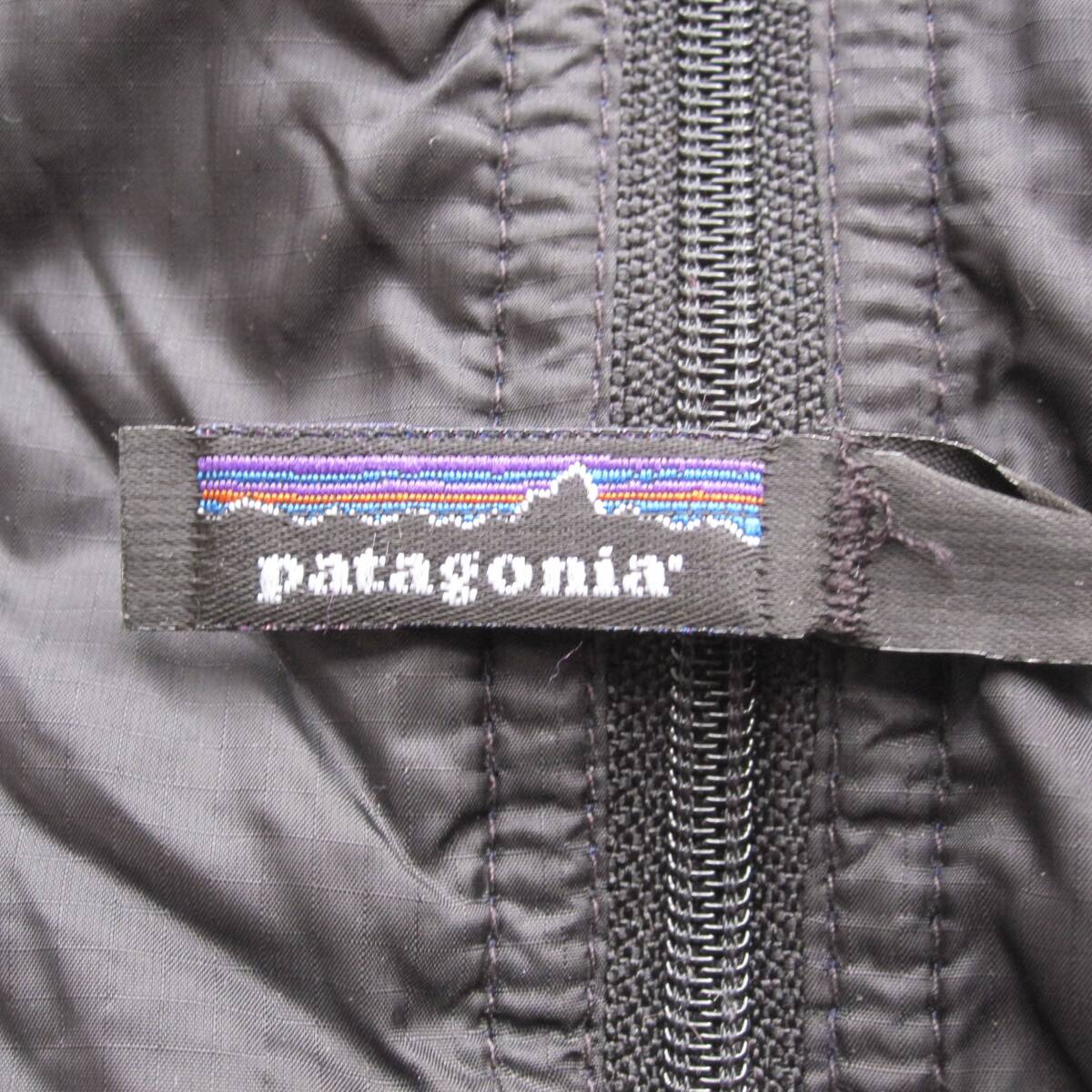 ☆90s パタゴニア パフボール ベスト（S）黒 紫 /patagonia puffball / 90s / vintage / mars / ビンテージ / ダスパーカーの画像8