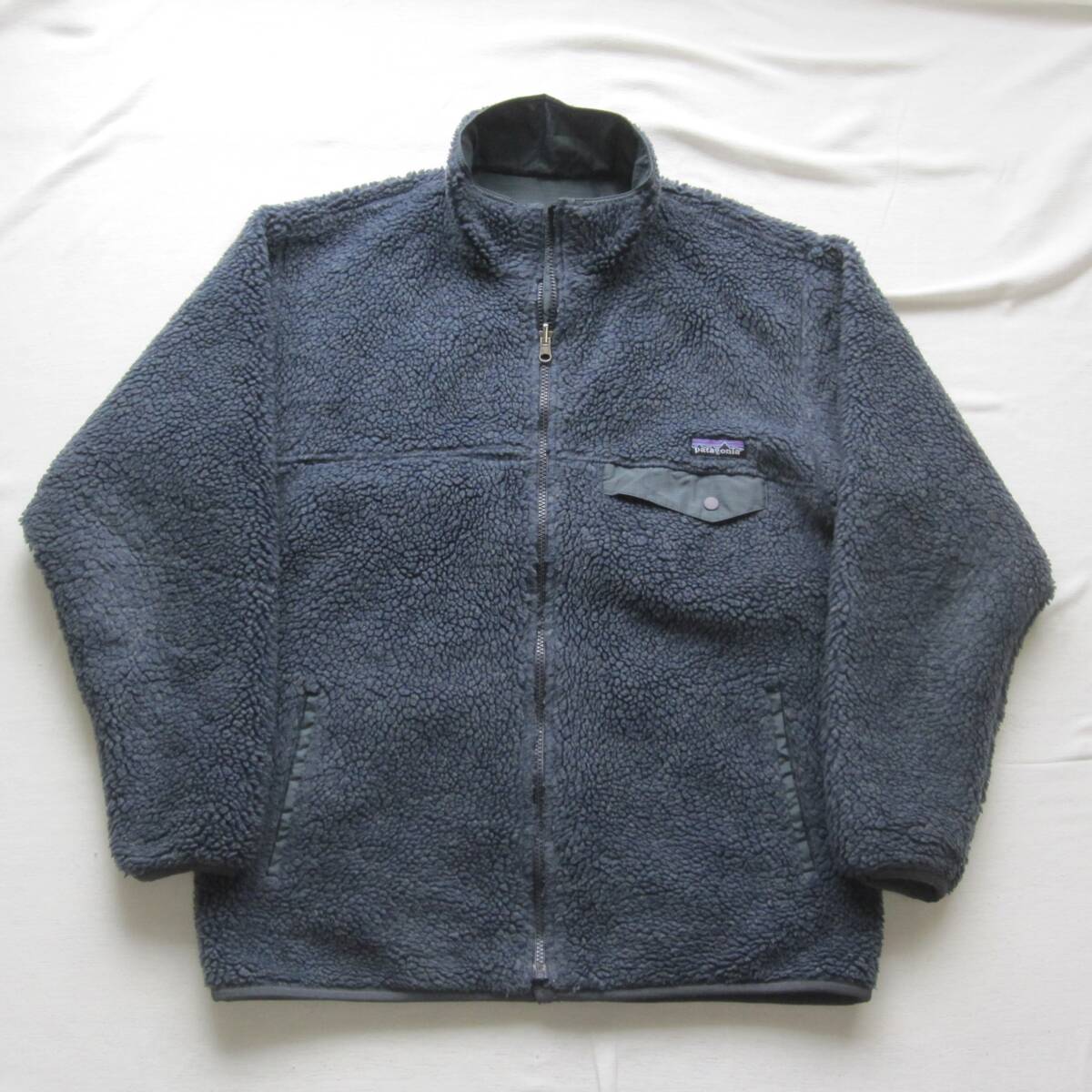 ☆ パタゴニア リバーシブル スナップジップ ジャケット (M) / グリセード / USA製 patagonia / vintage / ジャケット / レトロX mars _画像1