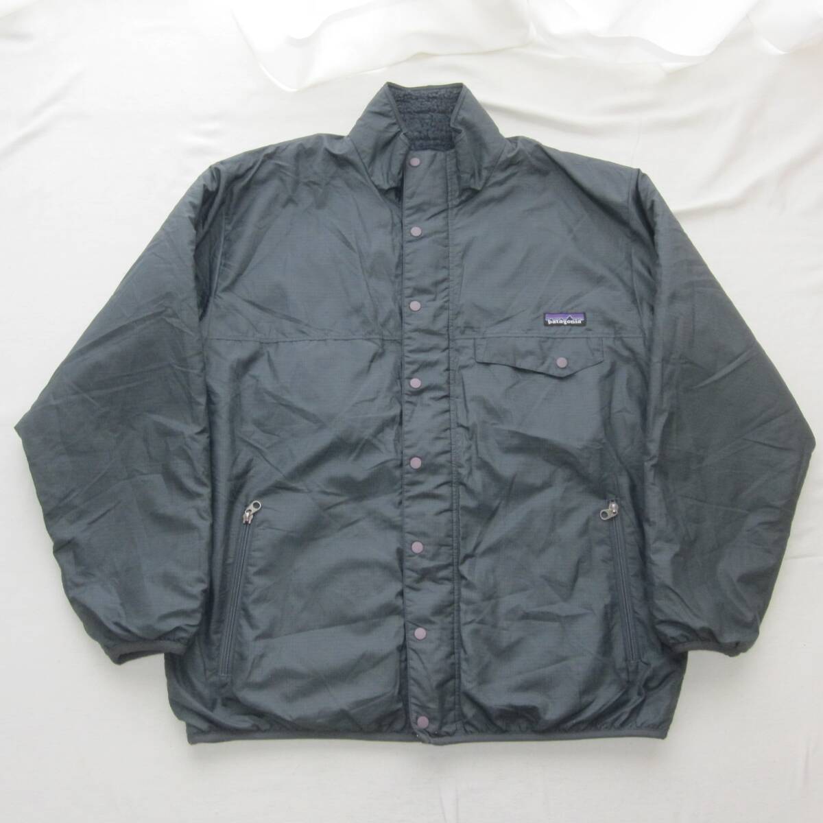 ☆ パタゴニア リバーシブル スナップジップ ジャケット (M) / グリセード / USA製 patagonia / vintage / ジャケット / レトロX mars 