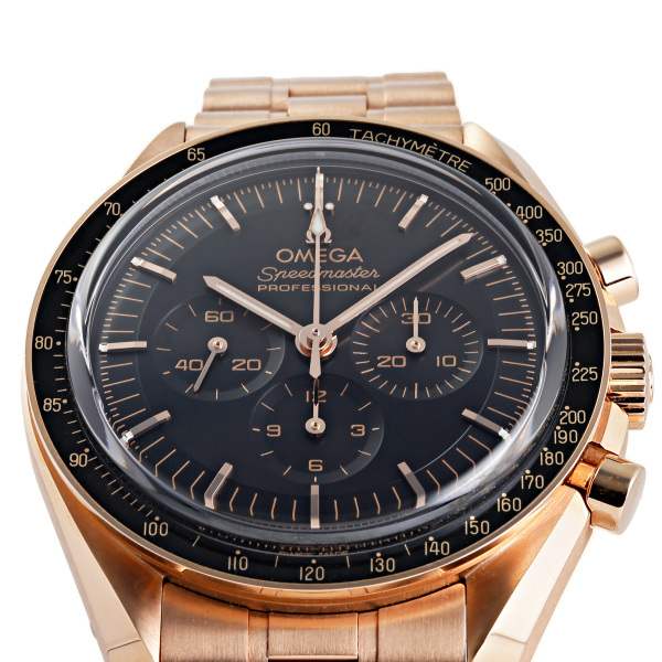 オメガ OMEGA スピードマスター ムーンウォッチ プロフェッショナル 42MM 310.60.42.50.01.001 ブラック文字盤 中古 腕時計 メンズ_画像3