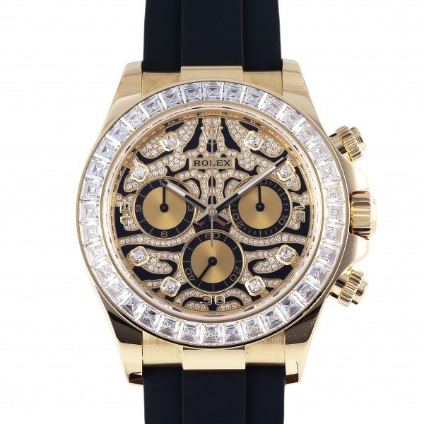 Rolex Rolex Daytona 1165888tbr Champagne/Black Dial Используется Watch Men's