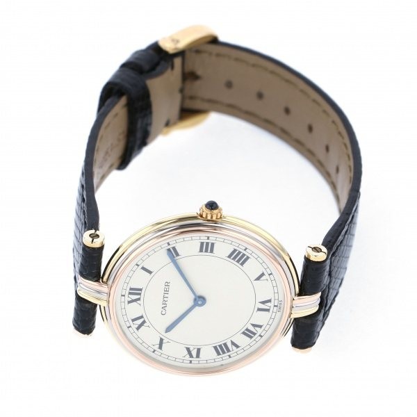 カルティエ Cartier ヴァンドーム 50019179 アイボリー文字盤 中古 腕時計 レディース_画像2