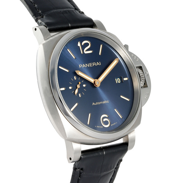 パネライ PANERAI ルミノール ドゥエ PAM00927 ブルー文字盤 中古 腕時計 メンズ_画像2