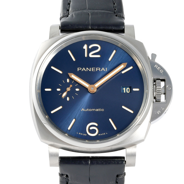 パネライ PANERAI ルミノール ドゥエ PAM00927 ブルー文字盤 中古 腕時計 メンズ_画像1