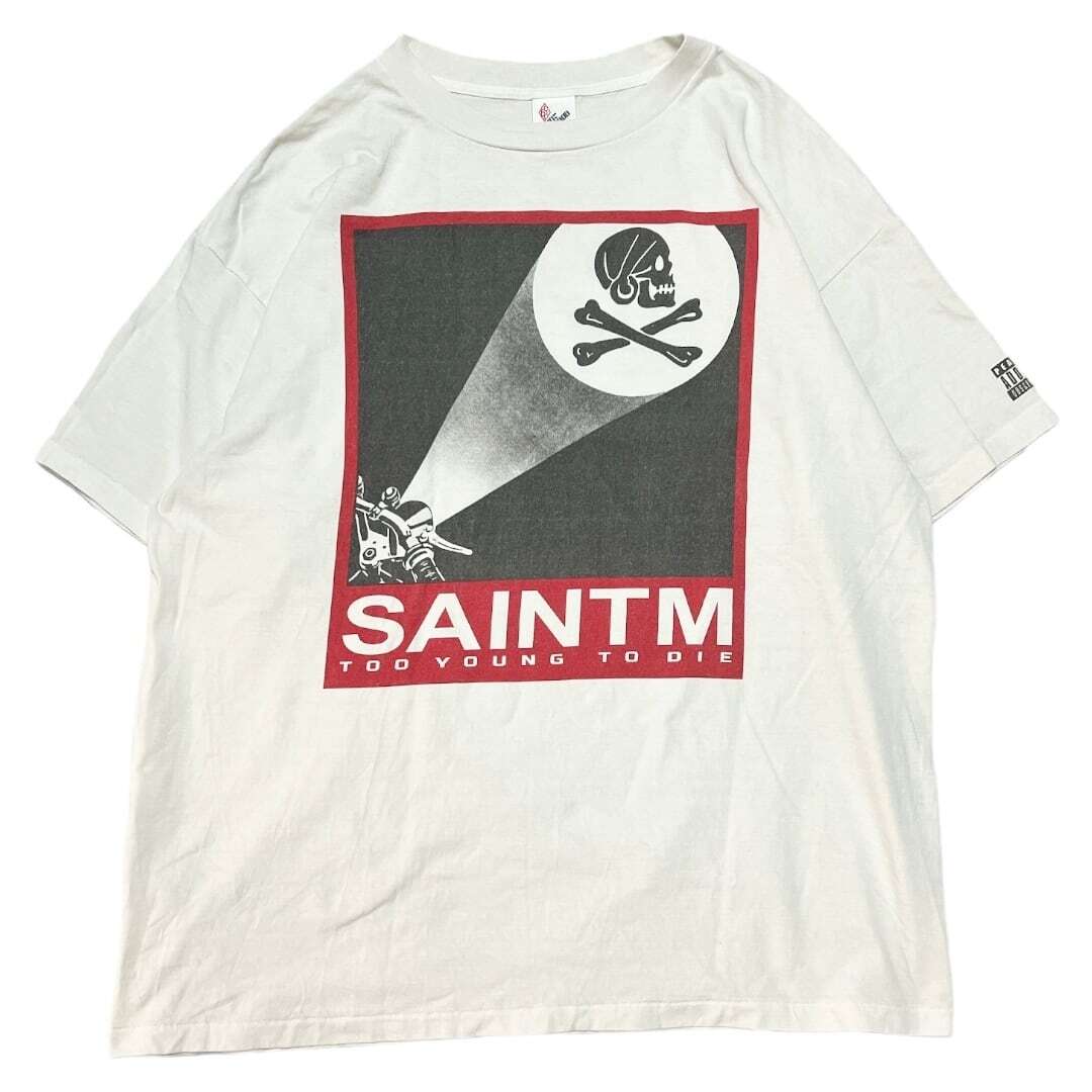 SAINTMICHAEL セントマイケル x NEIGHBORHOOD Print T-Shirts ホワイト サイズ:XXL