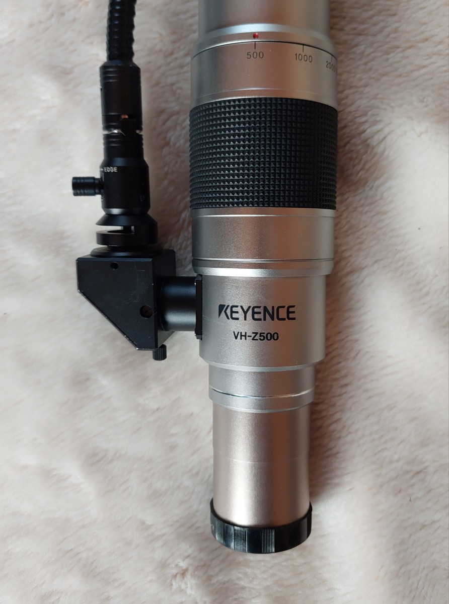 KEYENCE キーエンス VH-Z500 顕微鏡 高解像度 ズームレンズ 500-5000x ファイバー付き_画像2