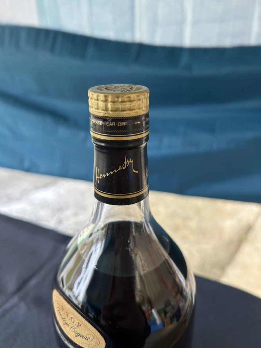 古酒 Hennessy ヘネシー VSOP コニャック ブランデー プリヴィレッジ 1l 40% 未開封品_画像6