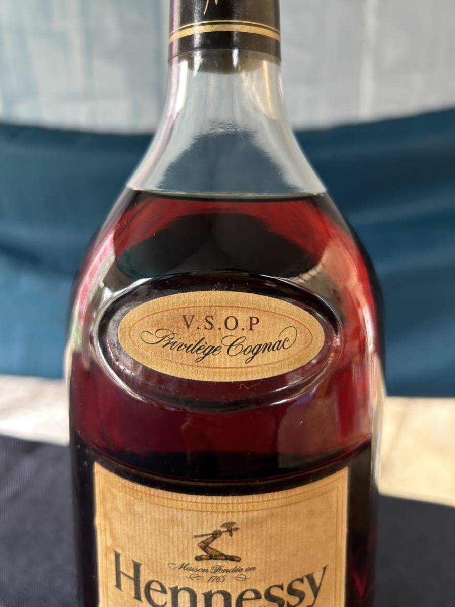 古酒 Hennessy ヘネシー VSOP コニャック ブランデー プリヴィレッジ 1l 40% 未開封品_画像8