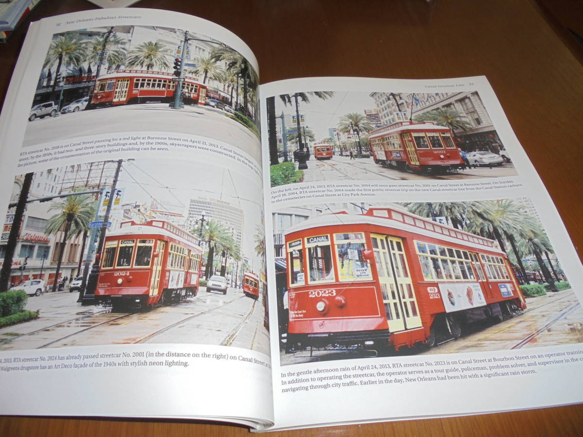 洋書ニューオーリンズの路面電車　市電の歴史と写真集　New Orleans Fabulous Streetcars_画像4