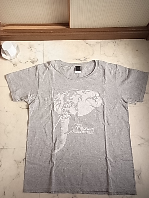 エレファントカシマシ　PAOグッズ　野音2015 GOODS　Stencil Elephant Tシャツ　グレー　グレイ　サイズM　完売品　エレカシ　宮本浩次_画像1