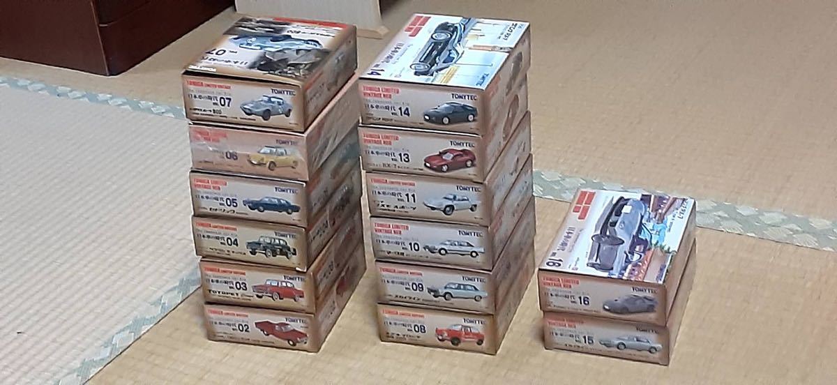 超人気の TOMYTEC トミーテック 日本車の時代 1/64 ① -乗用車