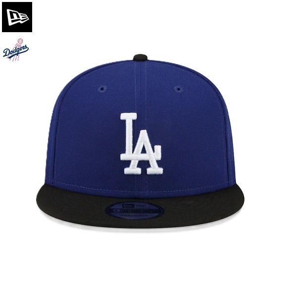 ★UK直輸入★ニューエラ★MLB ロサンゼルス・ドジャース シティ・コネクト 9FIFTY キャップ★青x白黒/ML★_画像3