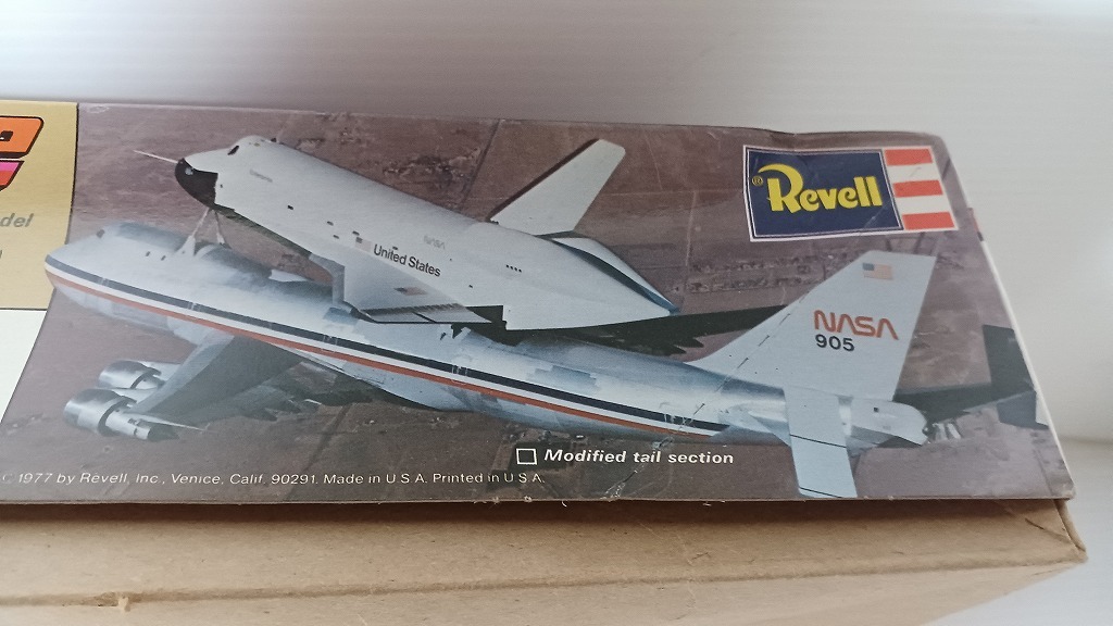 レベル　1/144 SPACE SHUTTLE　スペースシャトル＆ボーイング747旅客機大型キット　USA製_画像9