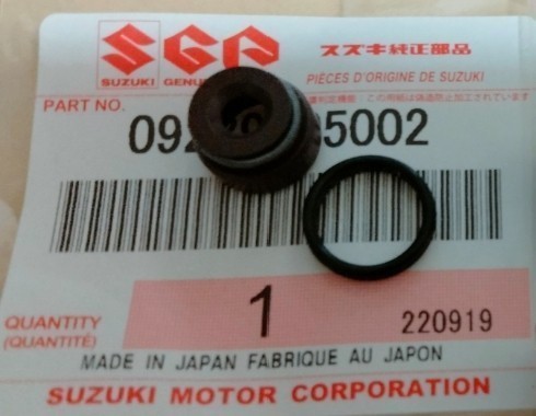 ペイペイSUZUKI 純正 GS450ザリゴキGSX450ザリゴキ タコメーター取り出し口 カムプラグ バルブ ステムシール セット_画像4