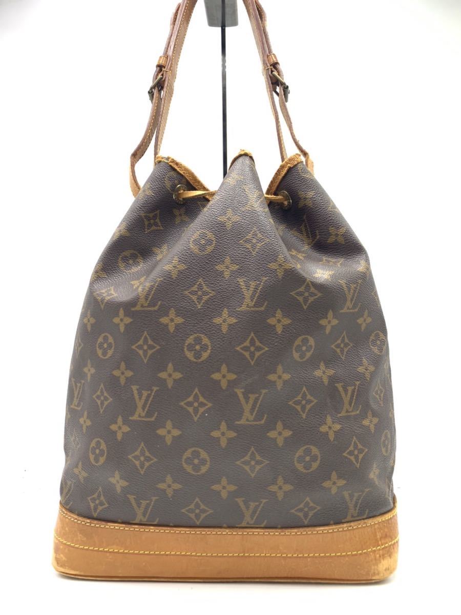 ●美品●超希少●LOUIS VUITTON●ルイヴィトン●ブランド●ブラウン●モノグラム●ノエ●ショルダーバッグ●巾着●肩掛け●バッグ●GA030_画像2