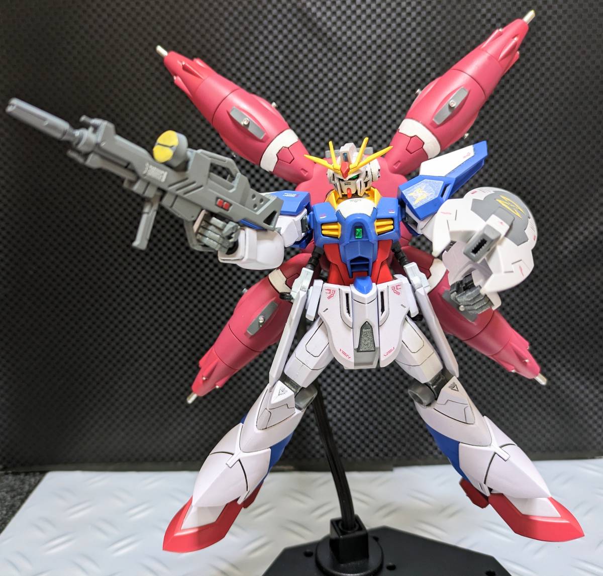 HG 1/144 ドレッドノートガンダム Xアストレイ 塗装済 改修 完成品 _画像5