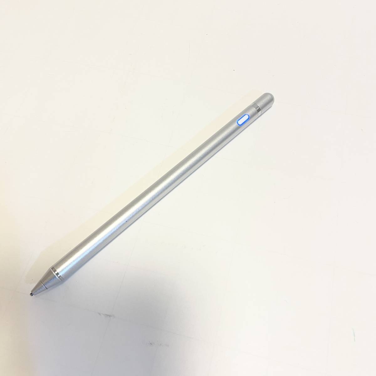 Superfine nib タッチペン スタイラスペン iPad 対応　Stylus Pen iphone Android Windows USB 充電式　シルバー_画像10