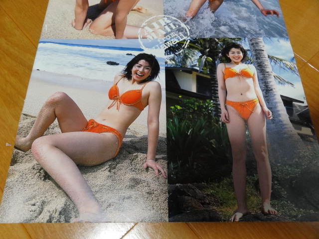 ◆即決!!アイドル当時物◆上原まゆみ◆切り抜き◆13P◆ビキニ◆水着◆美乳◆美尻◆美脚◆_画像5