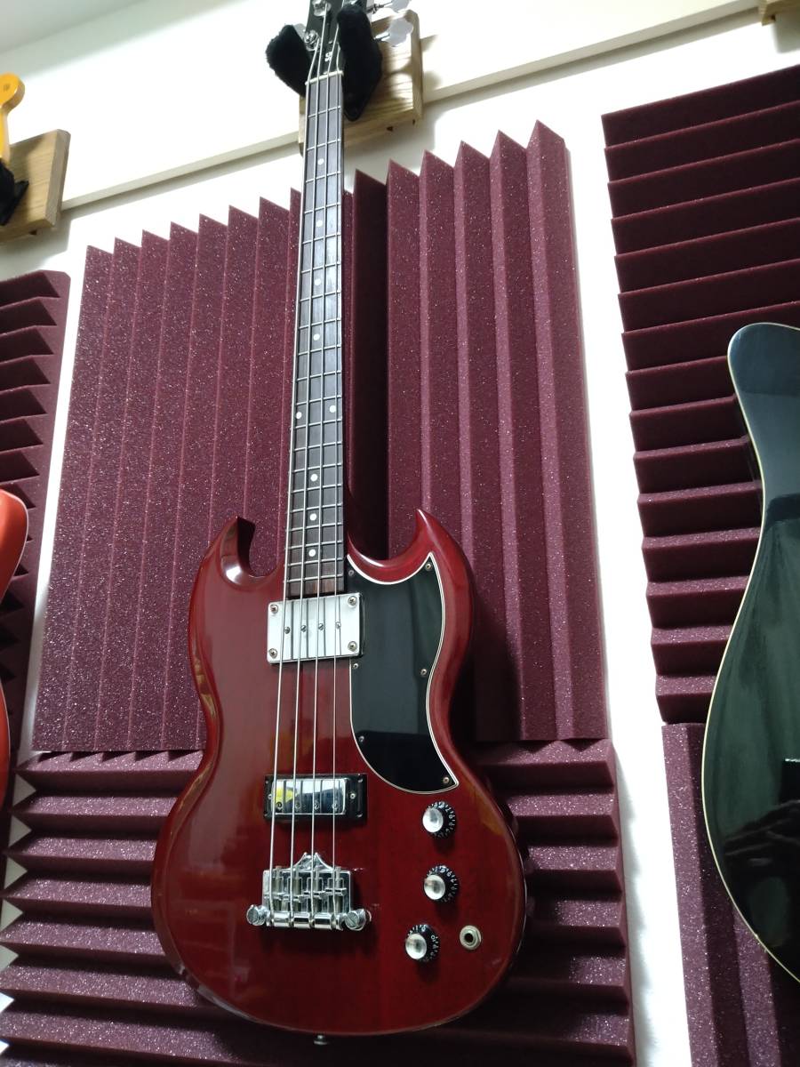 Yahoo!オークション - Gibson 2005年製 SG Reissue Bass CHERRY