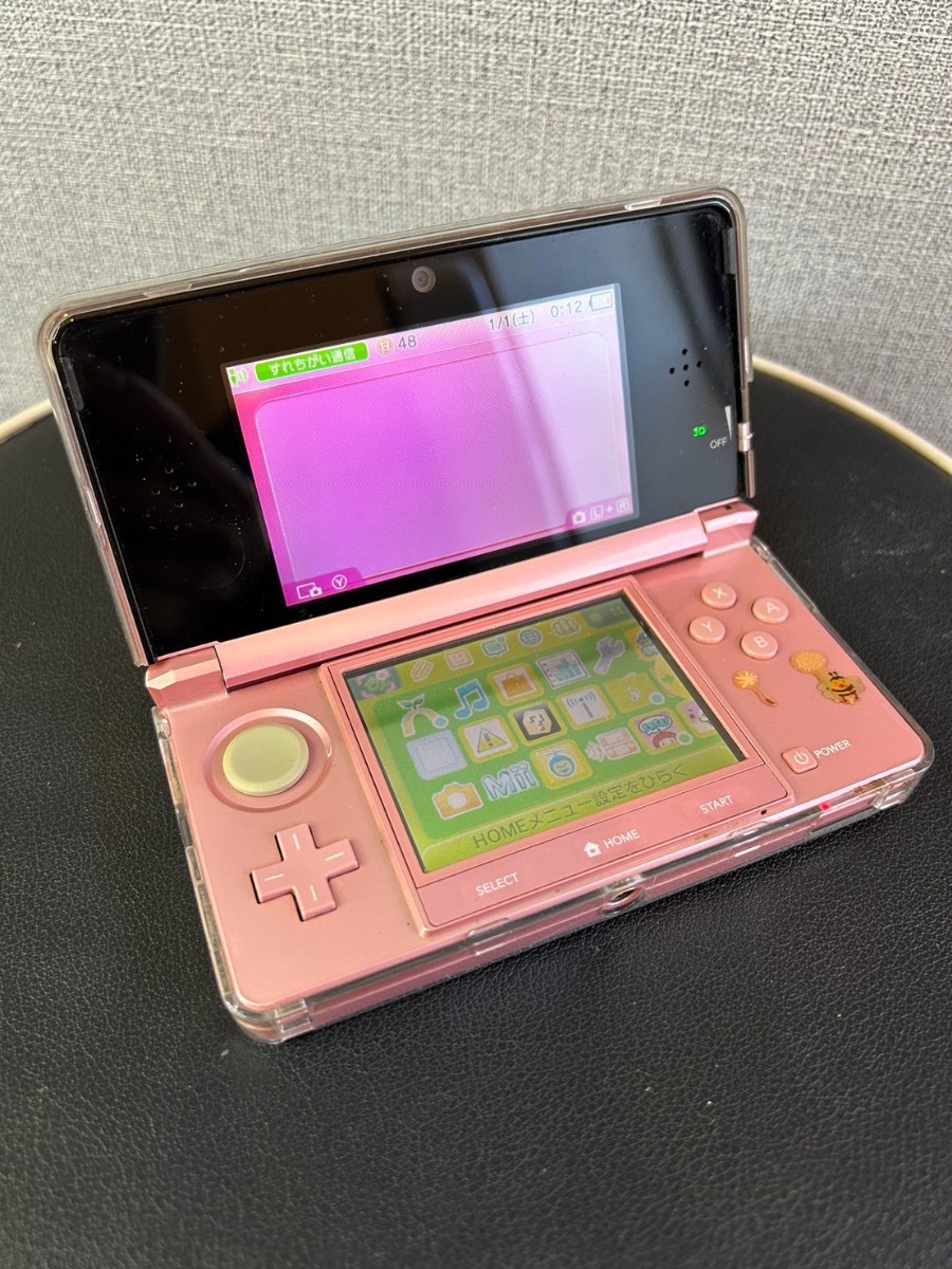 ○ Nintendo 任天堂 3DS ピンク_画像2