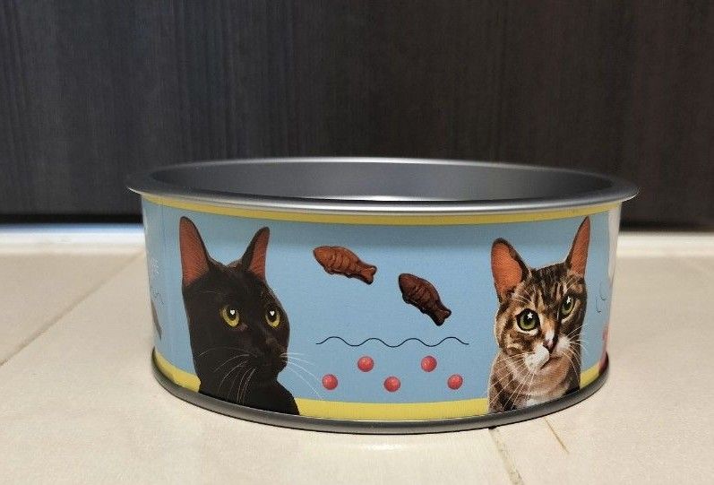 メリーチョコレート　猫缶　ねこみゃみれ　空き缶