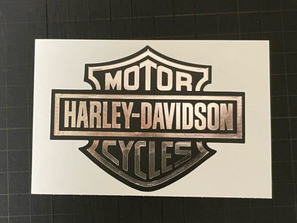  Harley original type bar & shield the back side matted black × character silver .90mm×68mm 2 sheets 1 set clear painting ... recommendation 