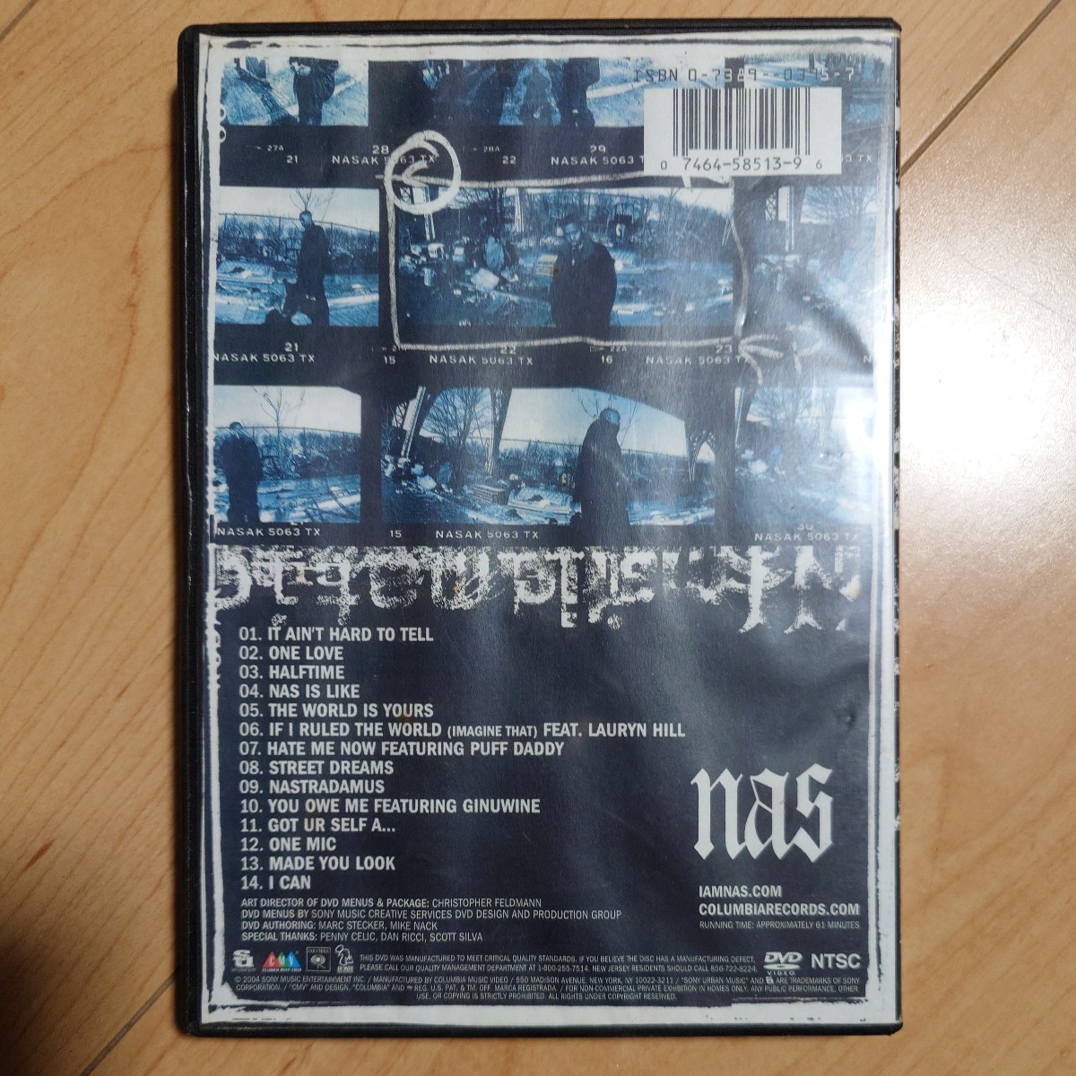 DVD NAS VIDEO ANTHOLOGY VOL.1 ナズ_画像2