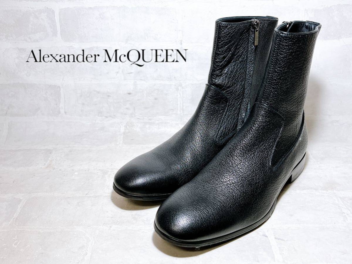 イタリア製【極美品】Alexander McQueen アレキサンダー イタリア製【極美品】Alexander McQueen アレキサンダー