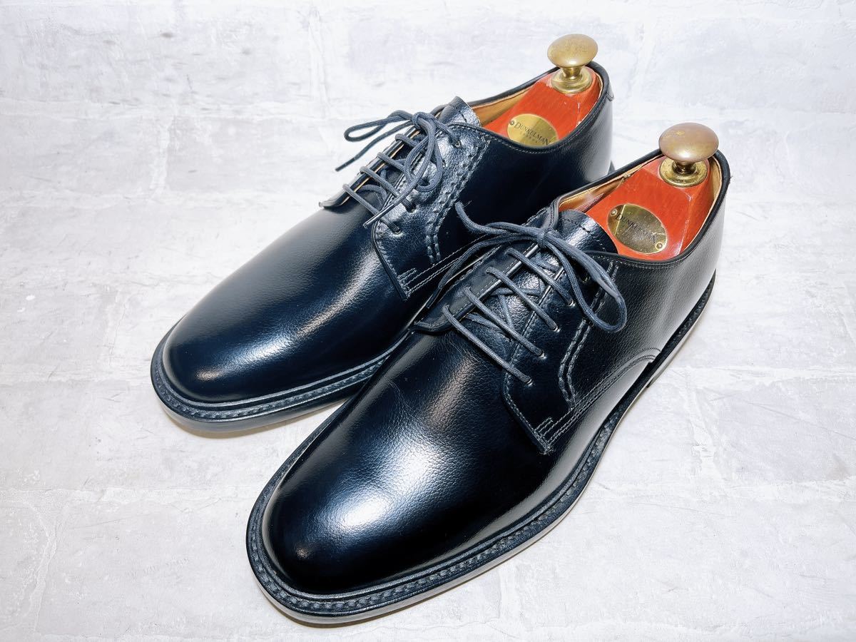 【未使用】REGAL リーガル 上質 プレーントゥ ビジネスシューズ 本革 レザー 黒 24.5EEEcm メンズ 高級紳士靴