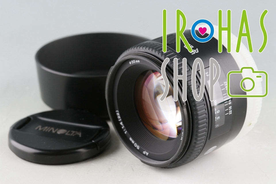 ソニー、ミノルタ Minolta AF 50mm F/1.4 Lens for Minolta AF #51642F4