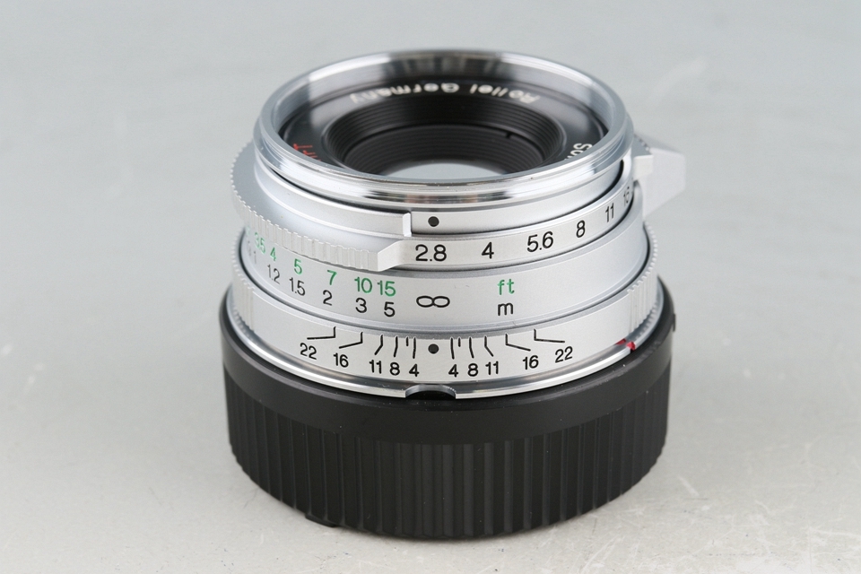 Rollei Sonnar 40mm F/2.8 HFT Lens + M Mount Adapter With Box #51857L7_画像2