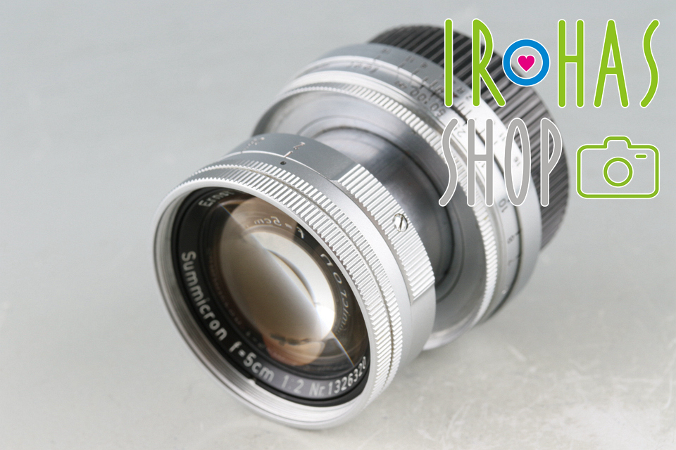 ライカ Leica Leitz Summicron 50mm F/2 Lens for Leica L39 #50152T