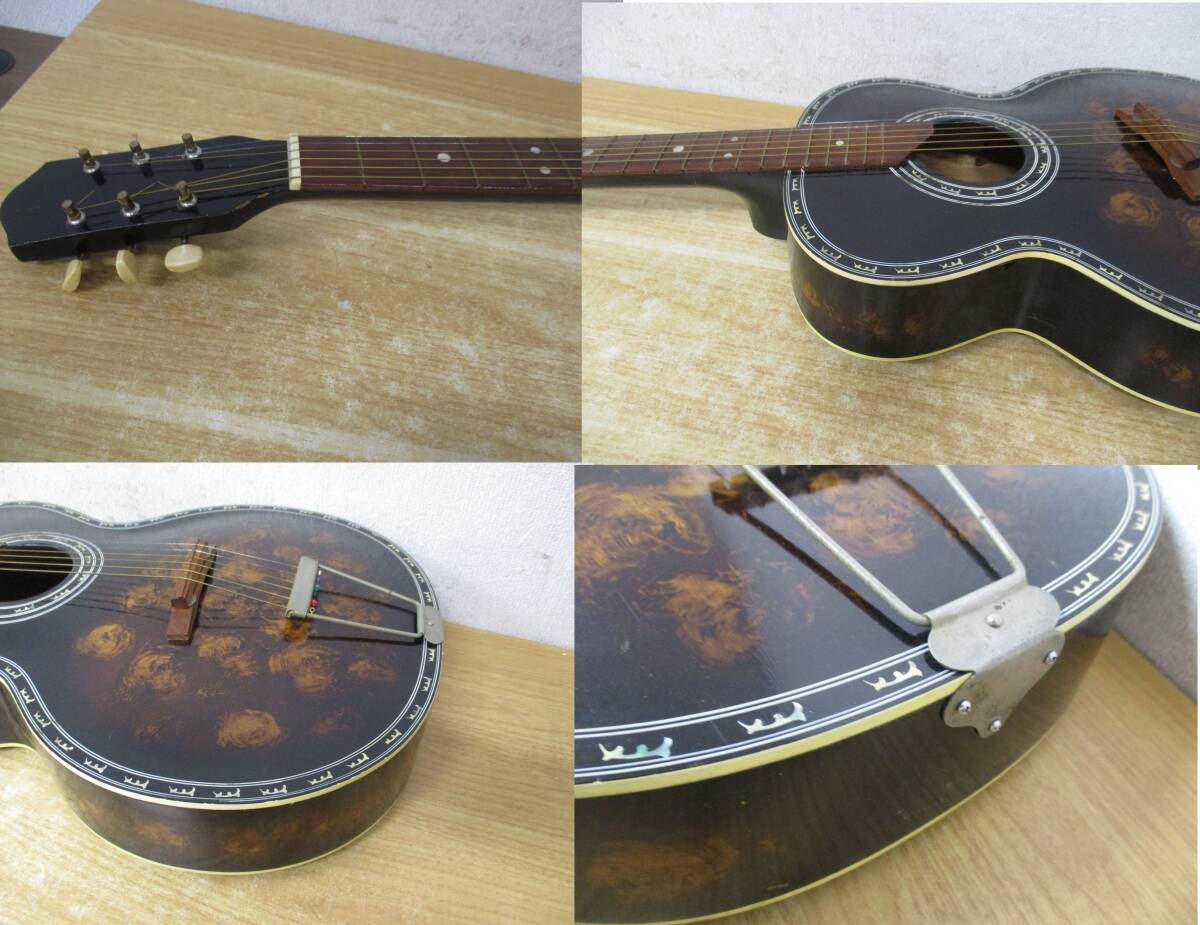 *TJ-759 [MARUHA maru is No.612] round horn lure chi top guitar . paste bokashi painting case attaching operation not yet verification present condition delivery 