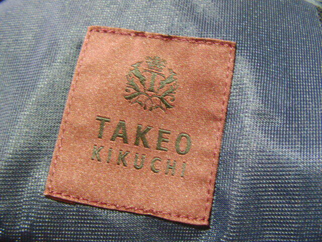 ssy8224 TAKEO KIKUCHI Takeo Kikuchi жакет блейзер темный темно-синий # одноцветный # 2. кнопка простой размер 3/L
