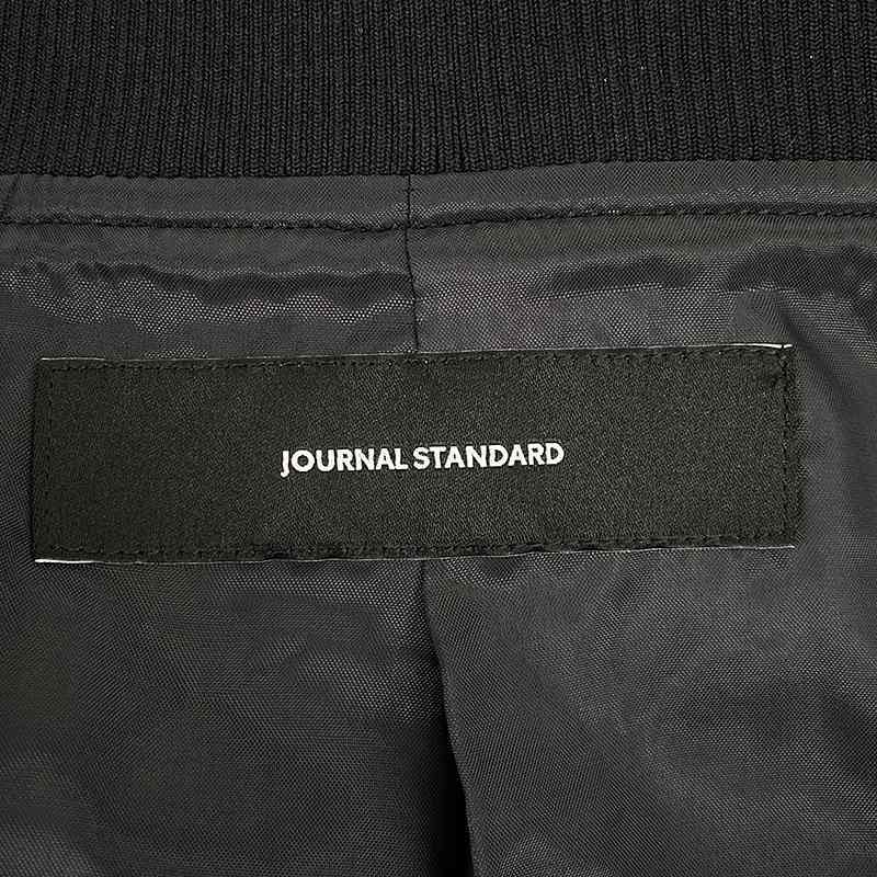 JOURNAL STANDARD / ジャーナルスタンダード | フロントジップ ロングコート | ブラック | レディース_画像6