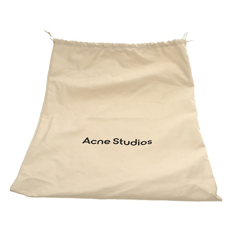 【美品】 Acne Studios / アクネストゥディオズ | LOGO SHOPPER NS / ロゴ トートバッグ / ユニセックス | ブラック | メンズ_画像8