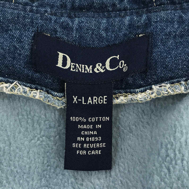 VINTAGE / ヴィンテージ古着 | 90s～ Denim & Co. ライナー付き デニムダッフルコート_画像6