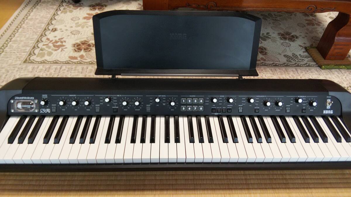 KORG SV1-73 ブラック コルグ ステージピアノ 73鍵盤_画像1