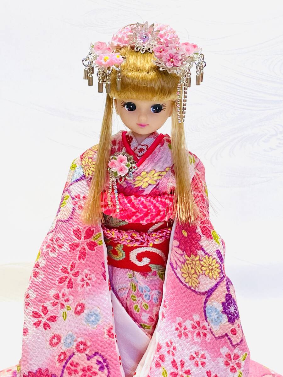 Yahoo!オークション - Ioriカスタムリカちゃん桜姫 裾引き着物 Yahoo!オークション - Ioriカスタムリカちゃん桜姫 裾引き着物