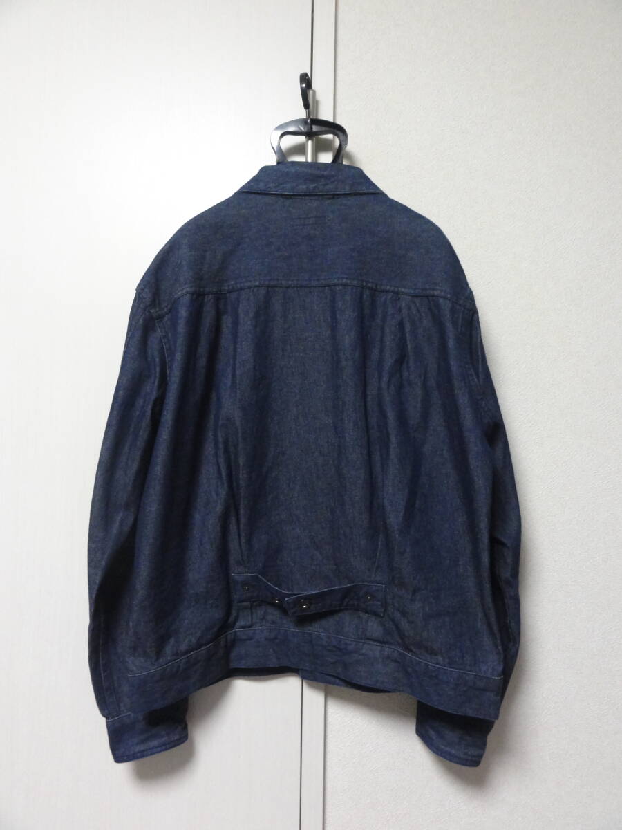 22SS Engineered Garments Trucker Jacket Industrial 8oz Denim Indigo【S】 エンジニアードガーメンツ トラッカー デニム ジャケット_画像2