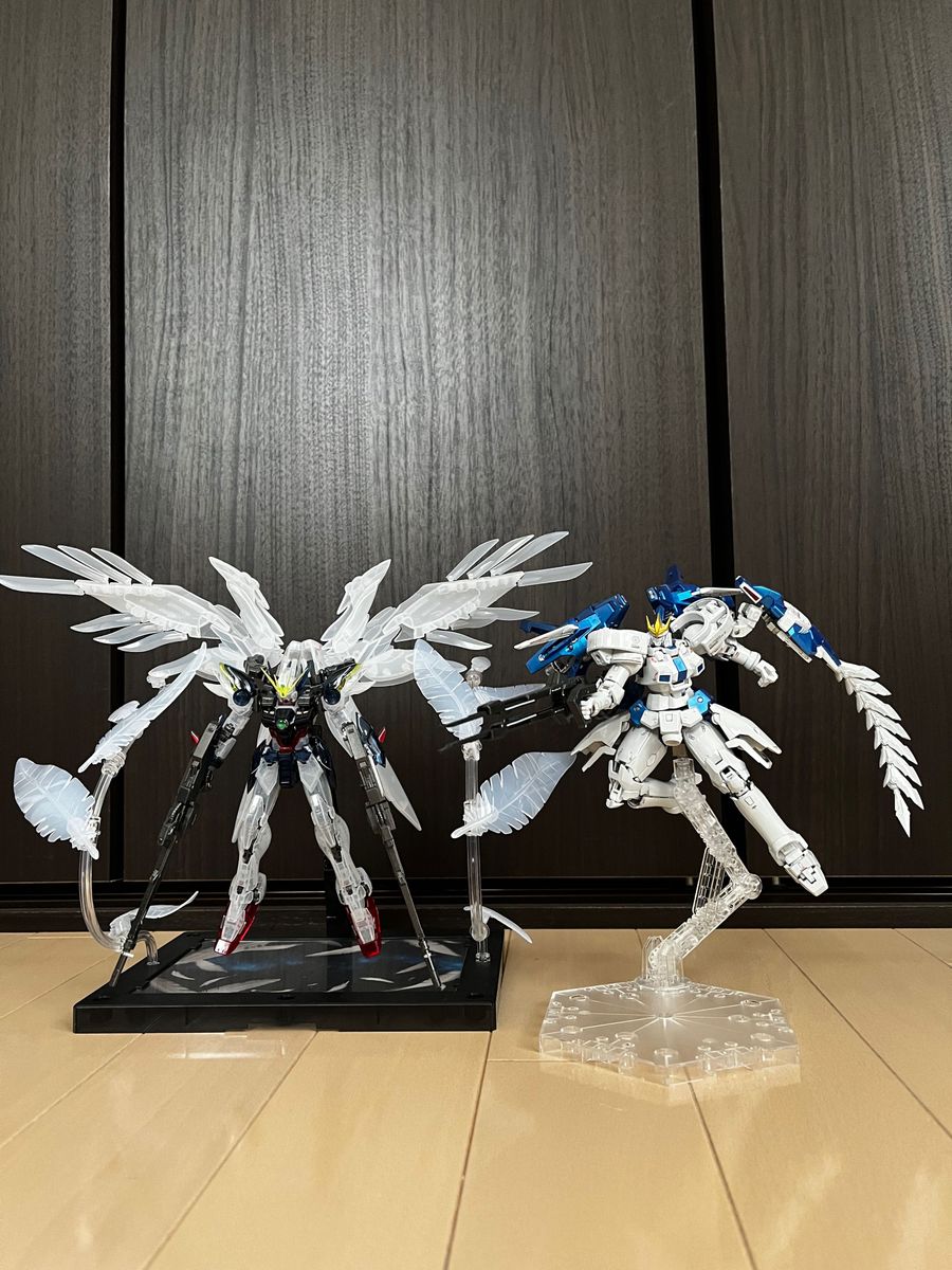 rg トールギスIII チタニウムフィニッシュ rg ウィングガンダム rg トールギスIII チタニウムフィニッシュ rg ウィングガンダム